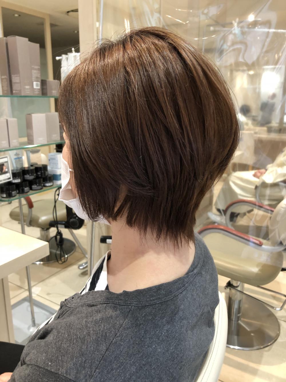 プレミアム縮毛矯正×ショートボブ