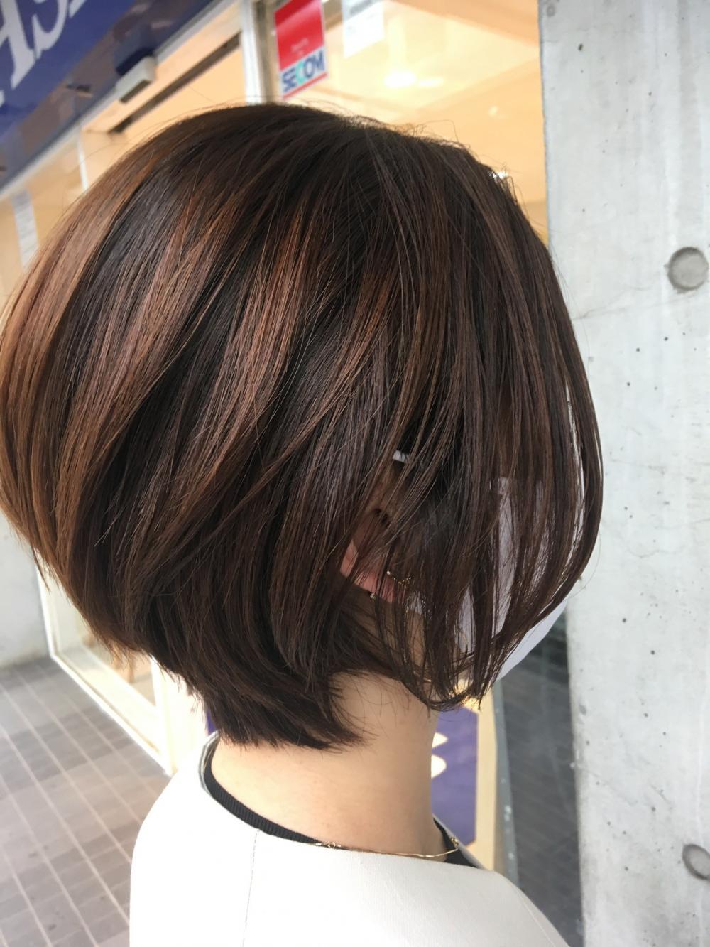 ショート、ボブ