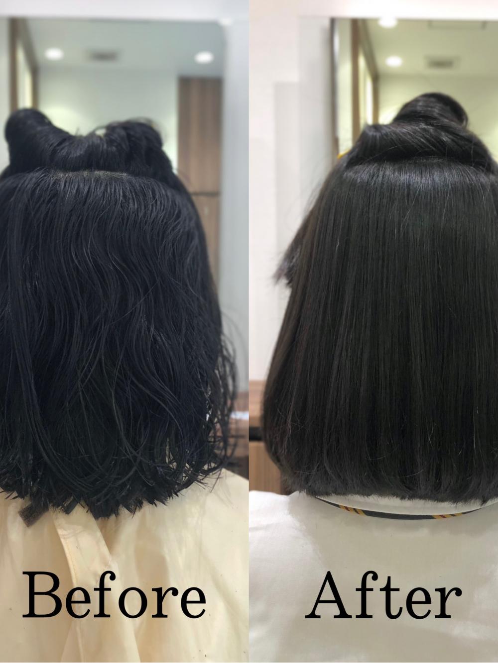 うねってる髪は縮毛矯正で憧れのストレートヘアに！