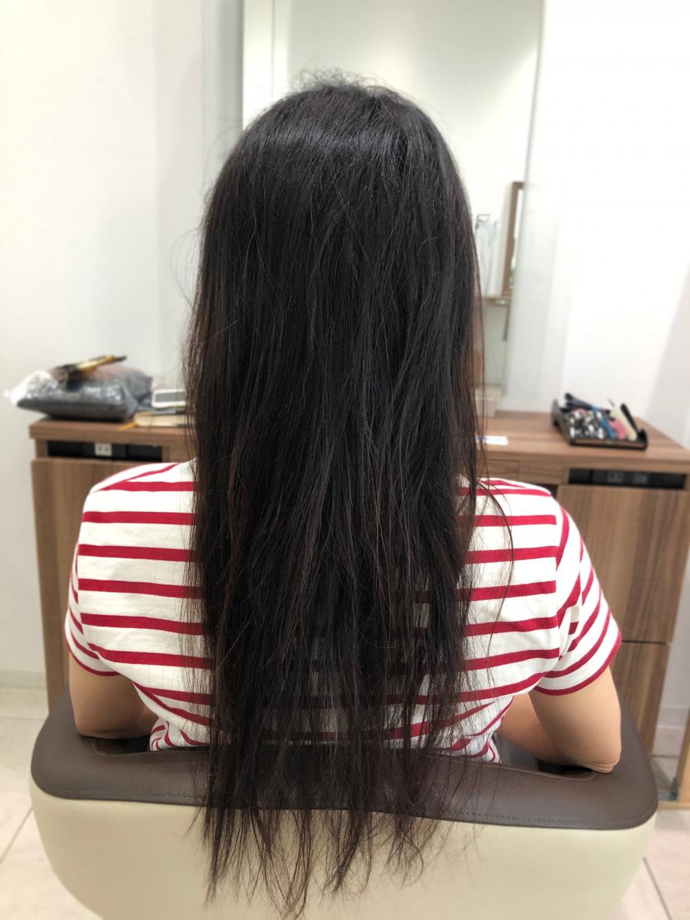 パサつき知らず、艶ストレート｜サブ写真②