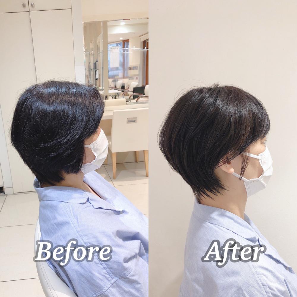 【爽やか】若く見えるショート｜サブ写真②