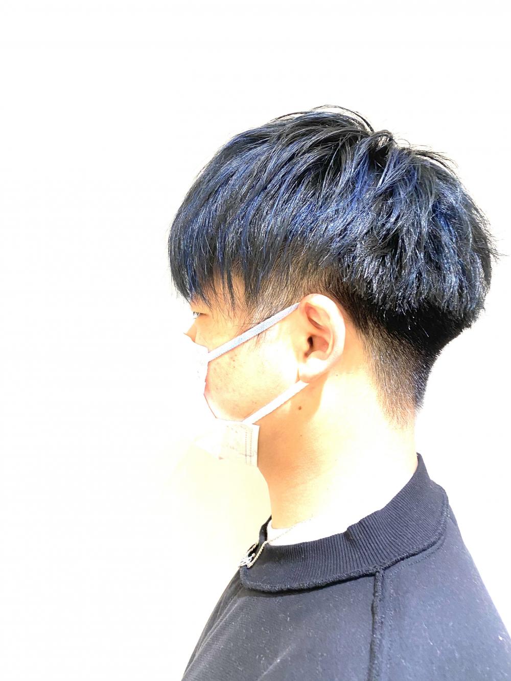 ブルーブラック×マッシュ