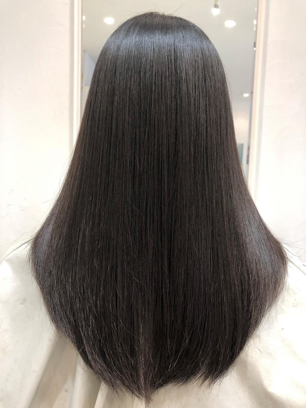縮毛矯正×ロング