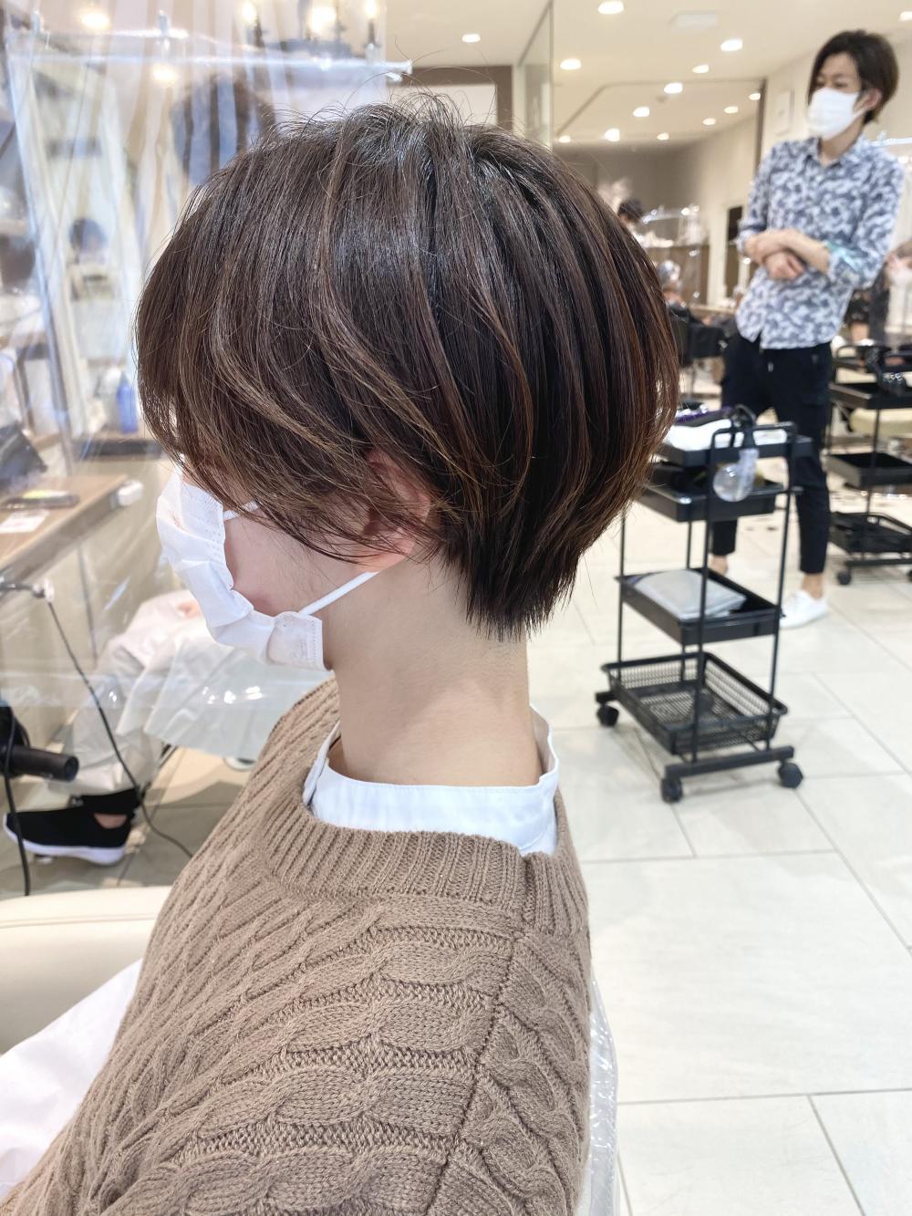 襟足スッキリのハンサムマッシュ
