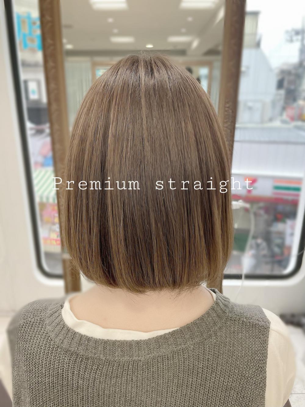 ★ハイトーンヘアにも優しい♡プレミアム縮毛矯正♡｜サブ写真②