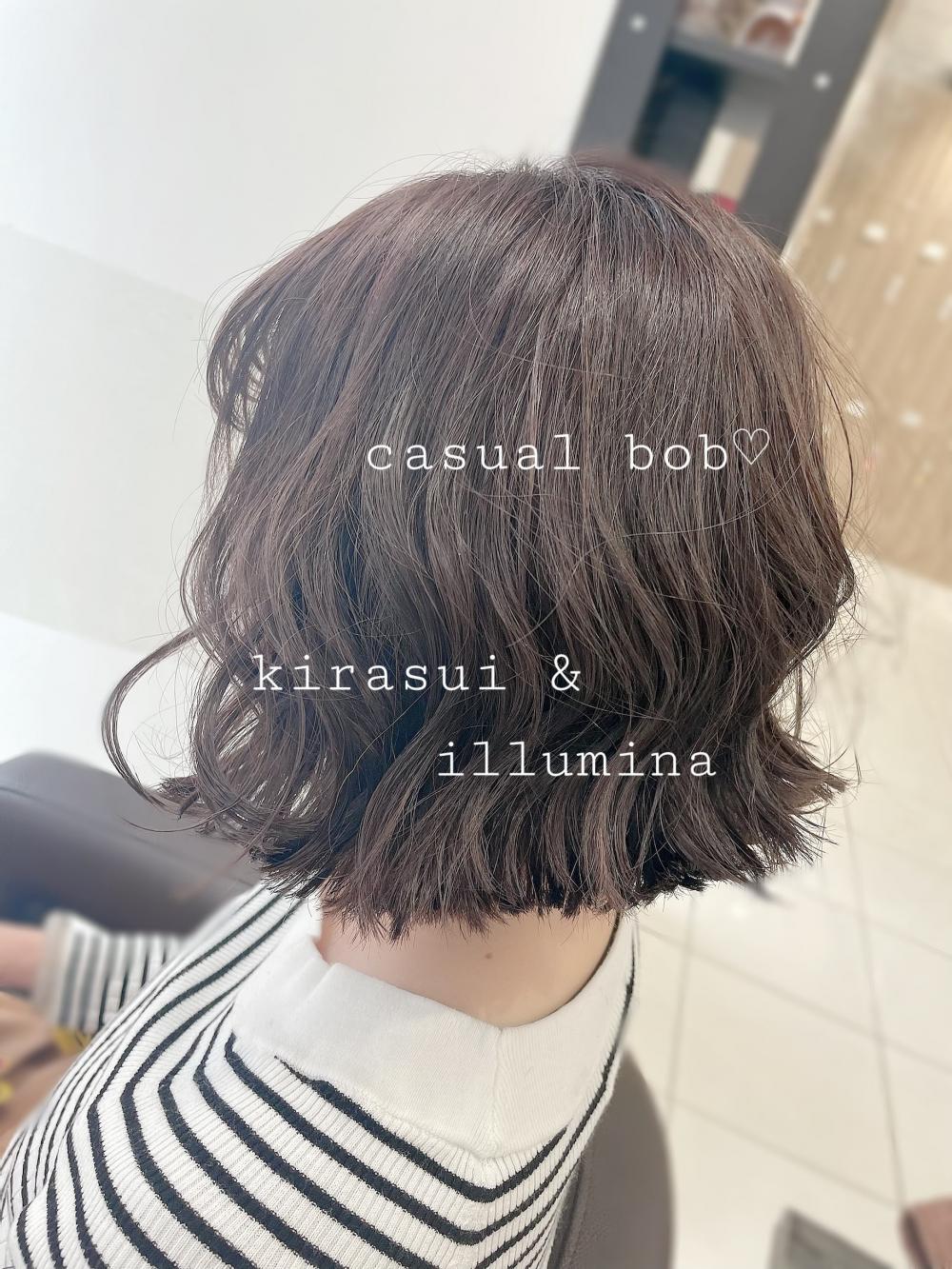 ★大人カジュアルボブ♪