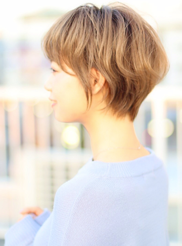 【ヘアスタイル革命】ハイトーンショートボブ｜サブ写真②