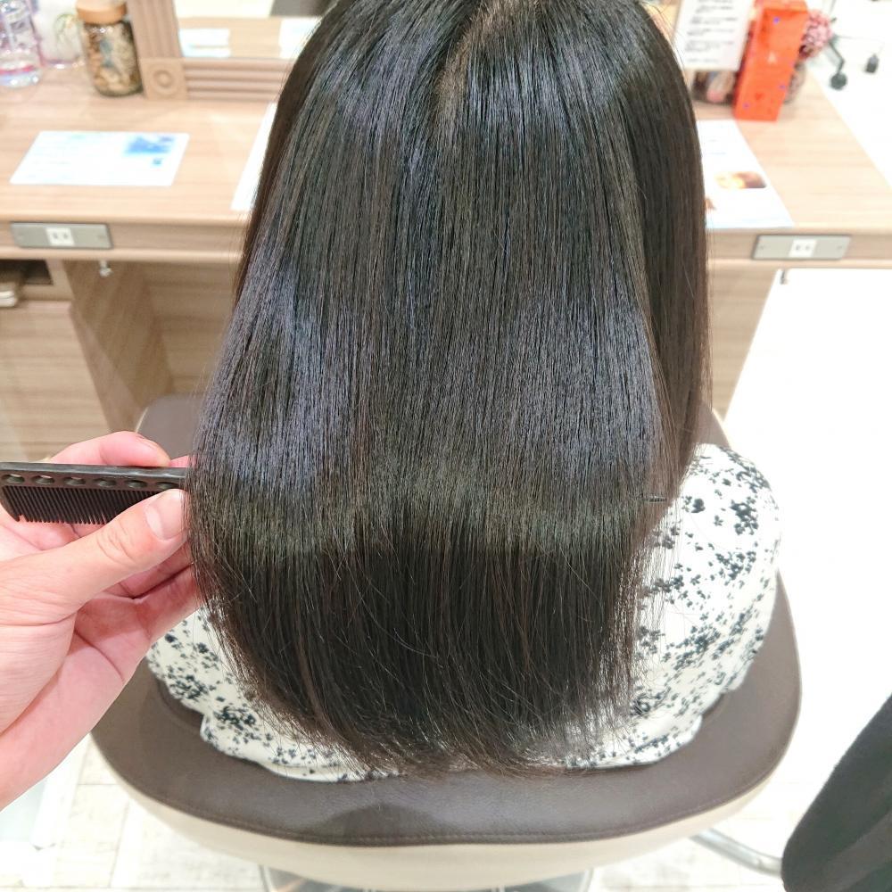 艶髪になれる「髪質改善縮毛矯正」