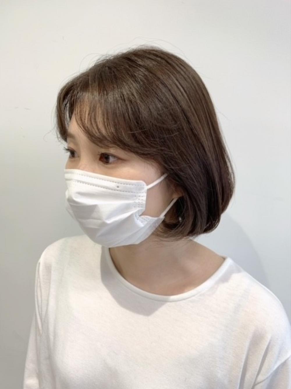 韓国風ボブ×ハイライト｜サブ写真⑤
