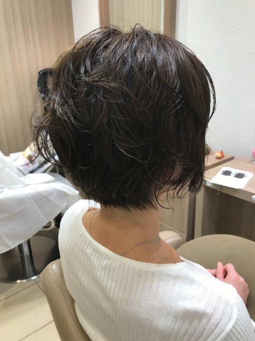 大人パーマショート☆｜サブ写真②