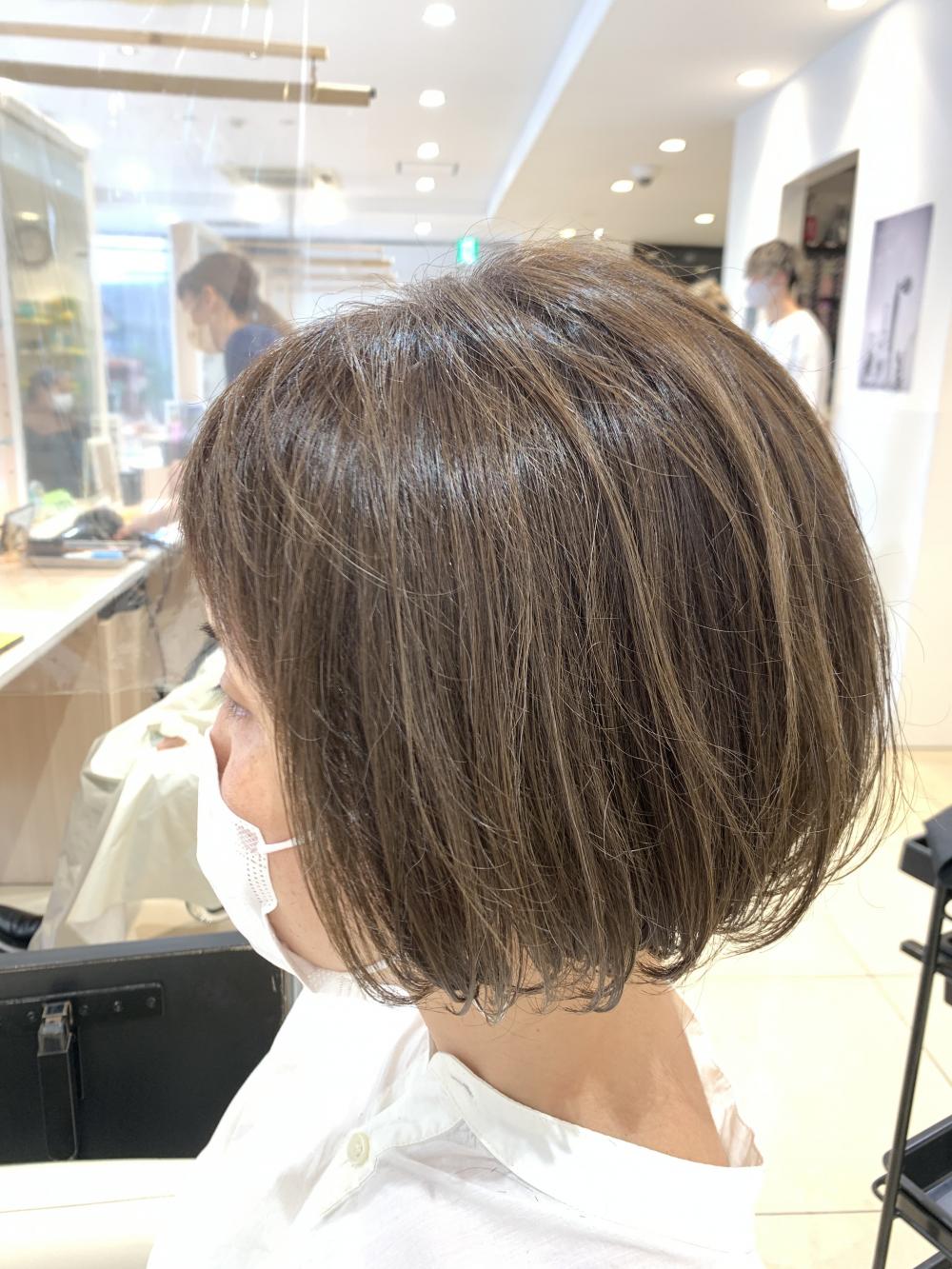襟足スッキリボブ