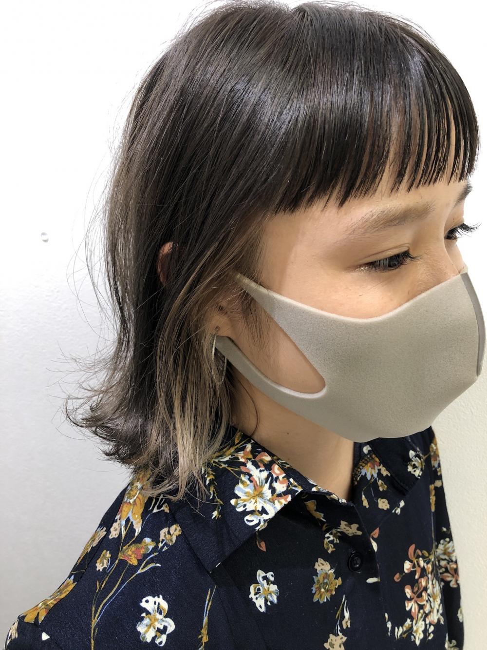 イヤリングカラー外ハネボブ｜サブ写真②
