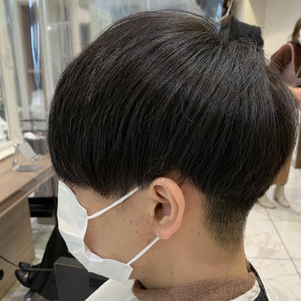 ノーセットで決まるさらさらマッシュ