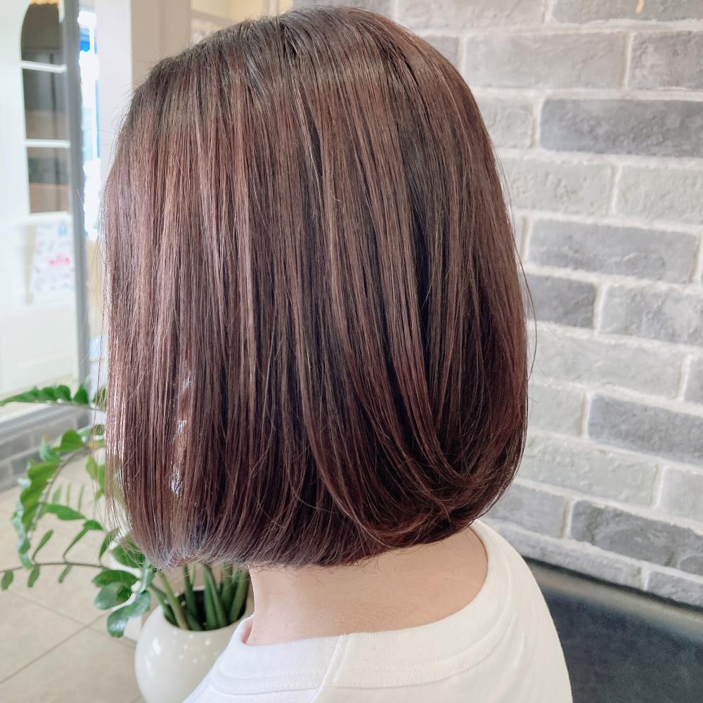 内巻きワンカールボブ