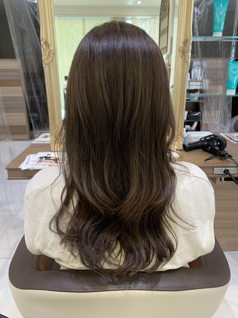 ウェディングヘアカラー