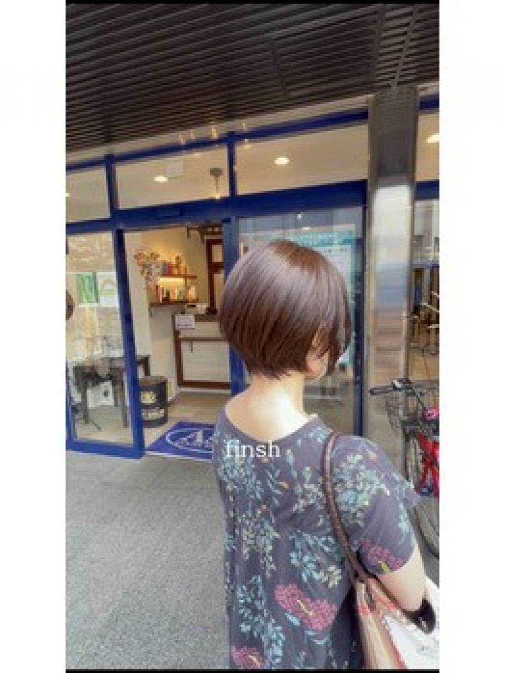 大人ショートボブ｜サブ写真②