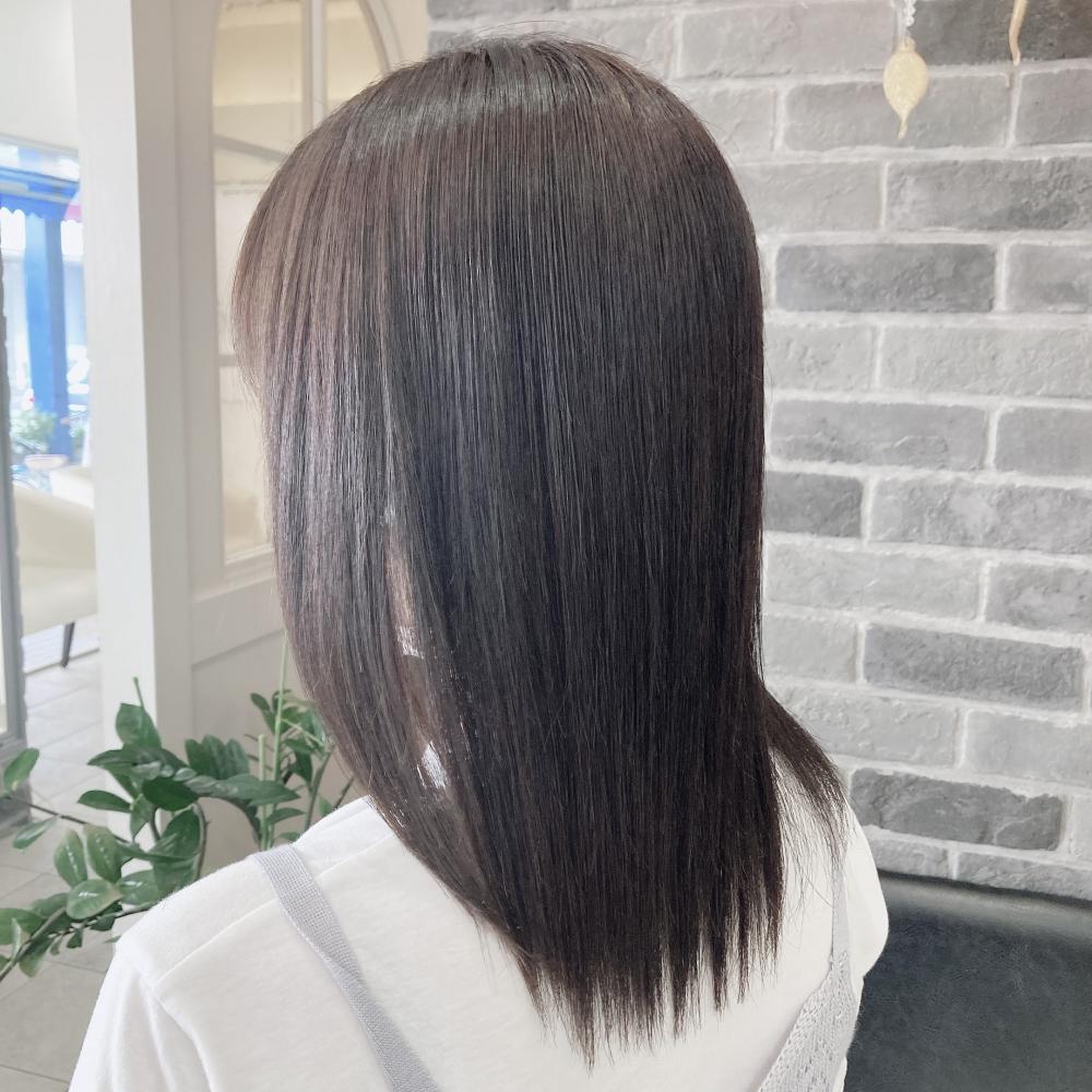 縮毛矯正でお手入れ楽チンヘアへ⭐︎｜サブ写真②