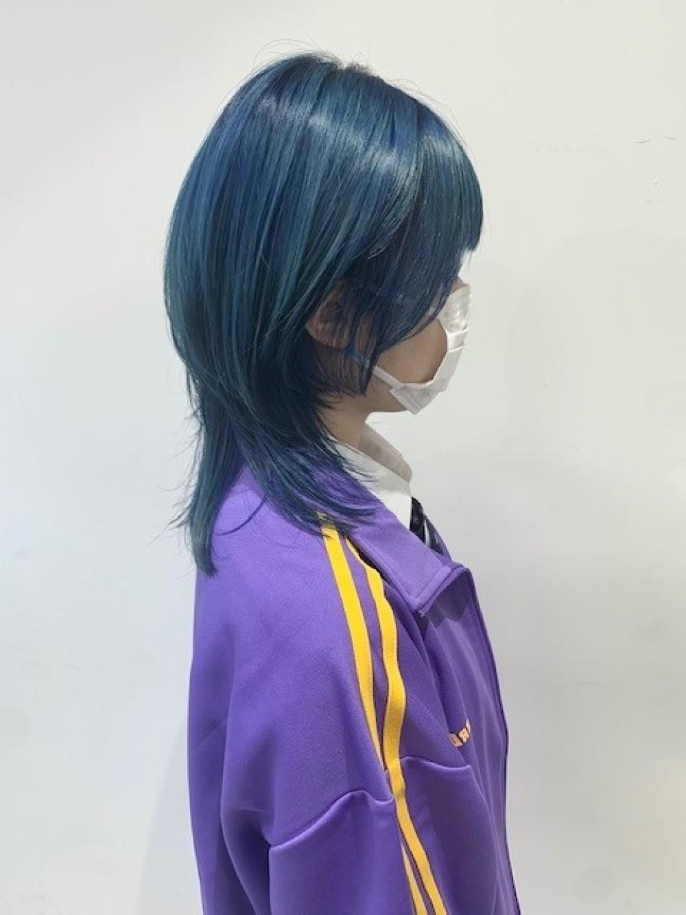 ネオウルフ×インディゴライトブルー
