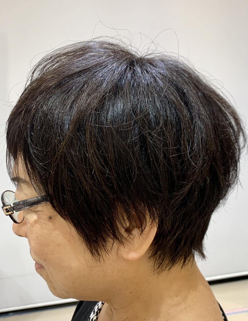 ブローなし！！簡単ショート