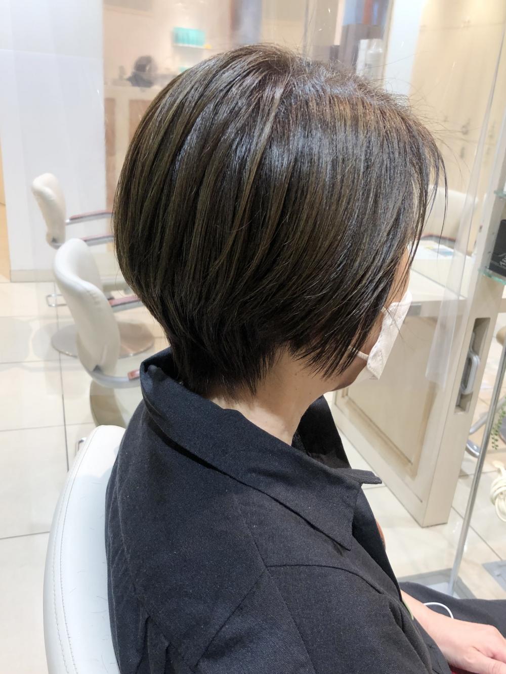 ハイライト×マットベージュ