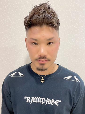 【ゆるめスパイキー】０mm～ミドルフェード｜サブ写真④