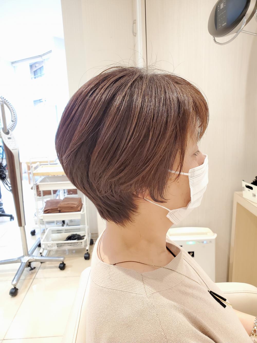 手ぐしで整うショートスタイル｜サブ写真②