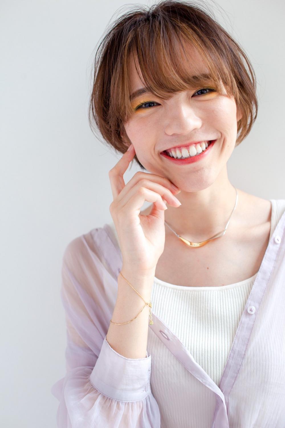 狂気スマイル☆ひし形ショートボブ☆