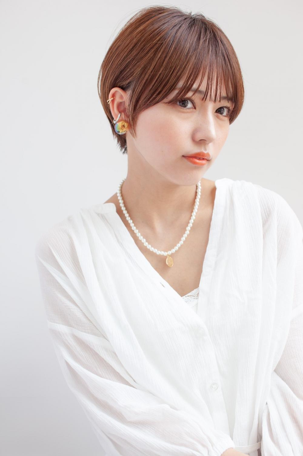 小顔◎絶壁解消◎大人可愛いマッシュショート