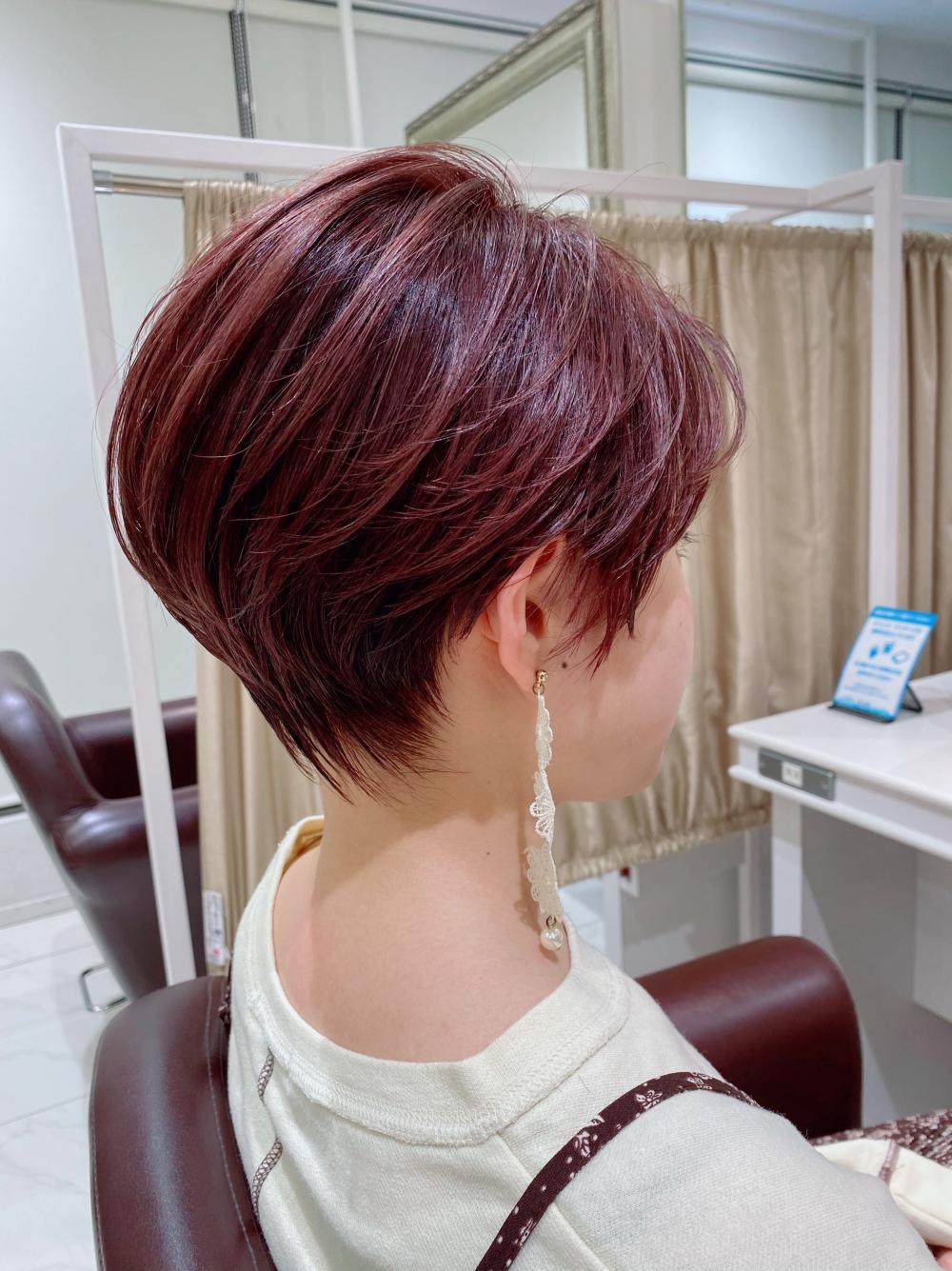大人可愛いハンサムショート