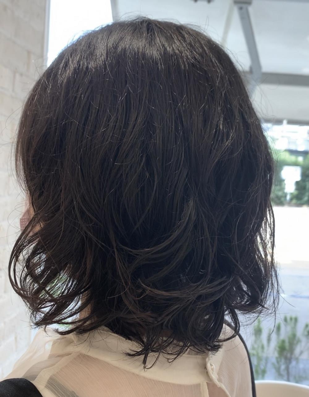 大人のボブパーマ