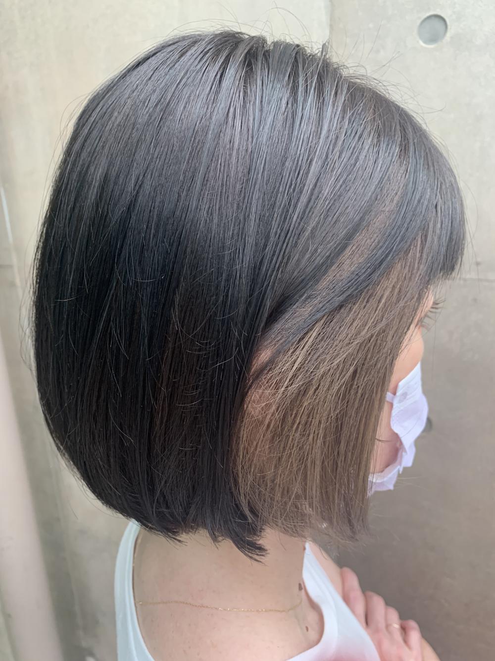切りっぱなし&イヤリングカラー｜サブ写真②