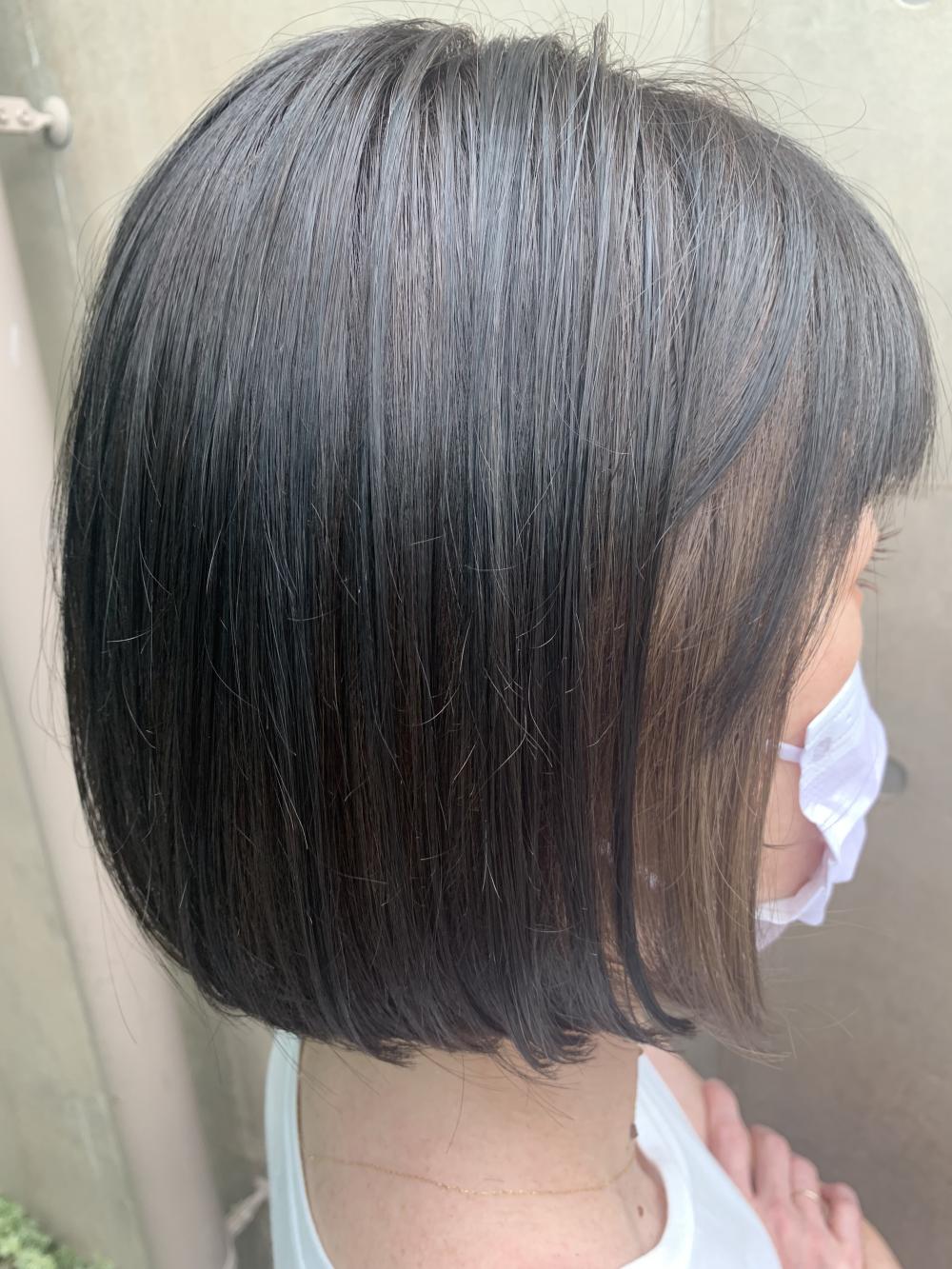 切りっぱなし&イヤリングカラー｜サブ写真③