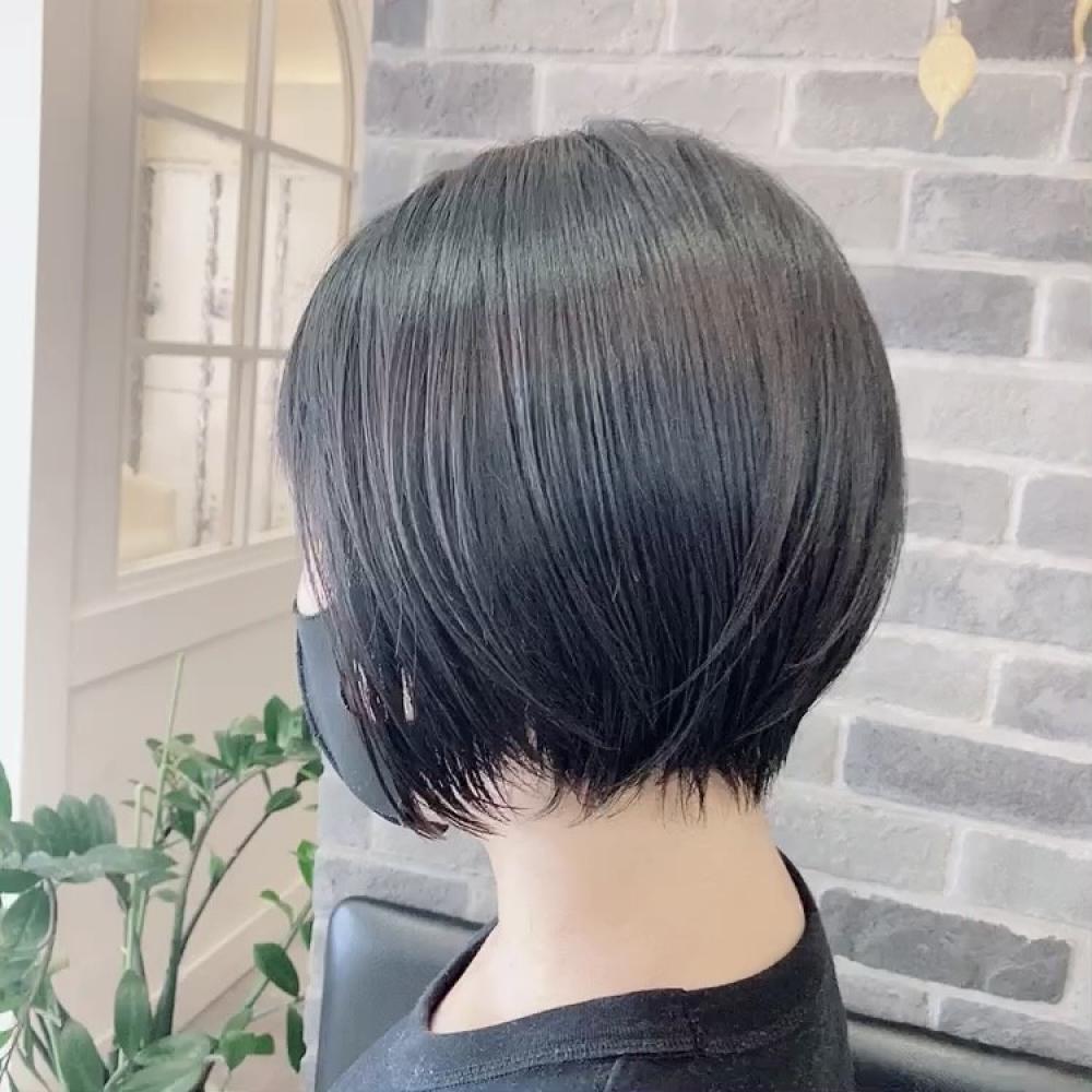 お手入れ楽ちんショートボブ