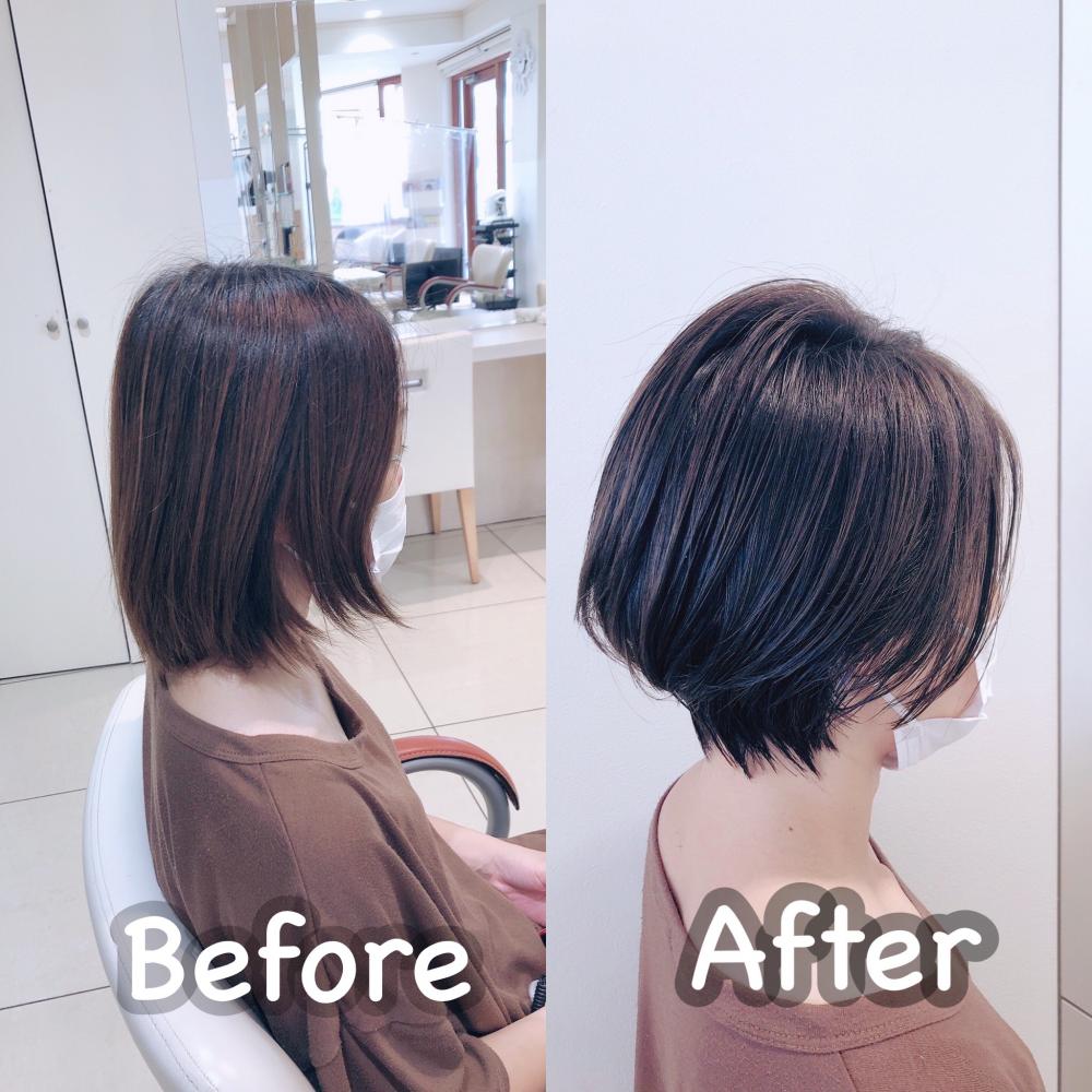 バランスの良い秋ショート
