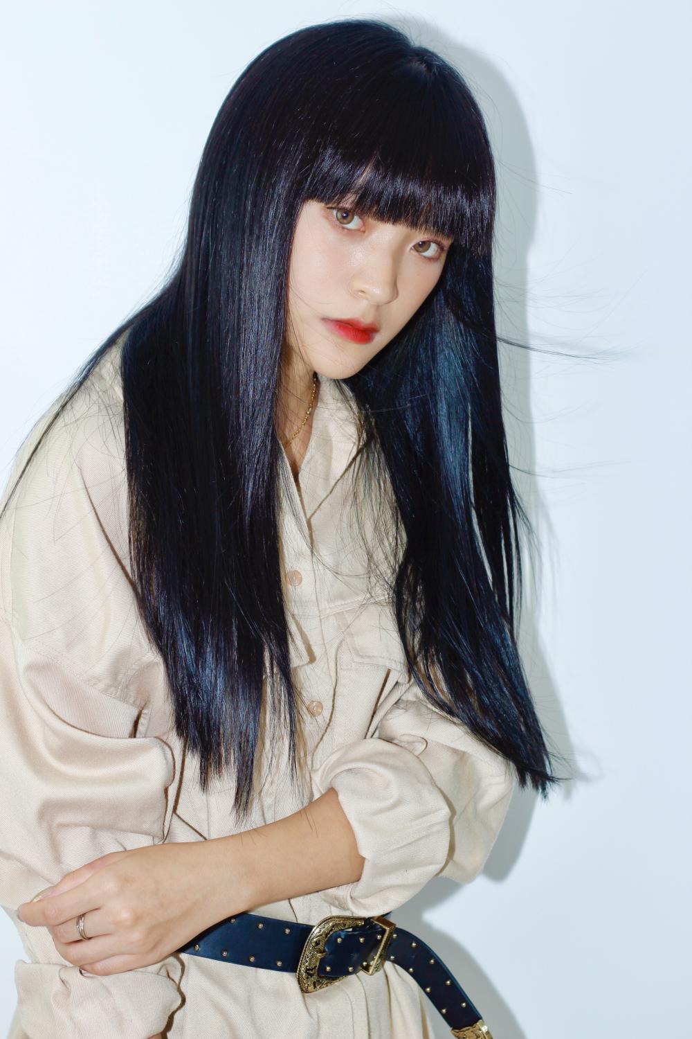 ディープブルーブラックロング｜サブ写真②