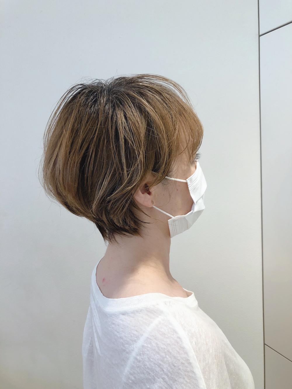 くせ毛もしっかり纏まるショート｜サブ写真②