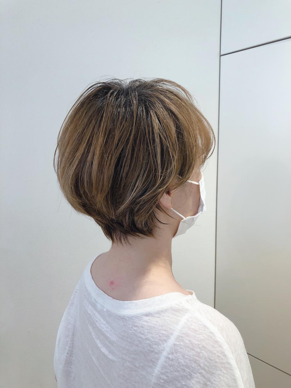 くせ毛もしっかり纏まるショート｜サブ写真③