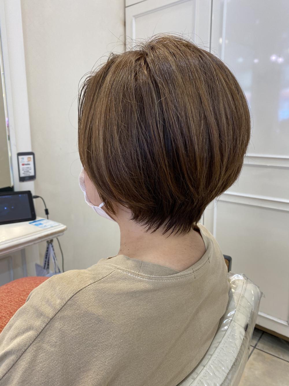 丸みショート