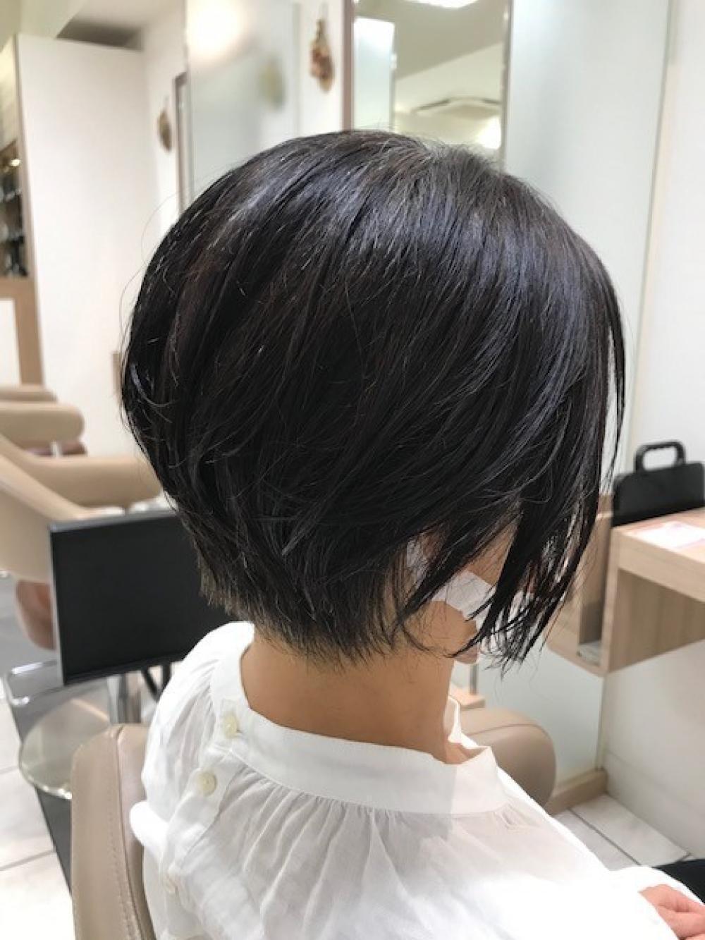 おくれ毛なし*しっかり耳掛けショート☆｜サブ写真②