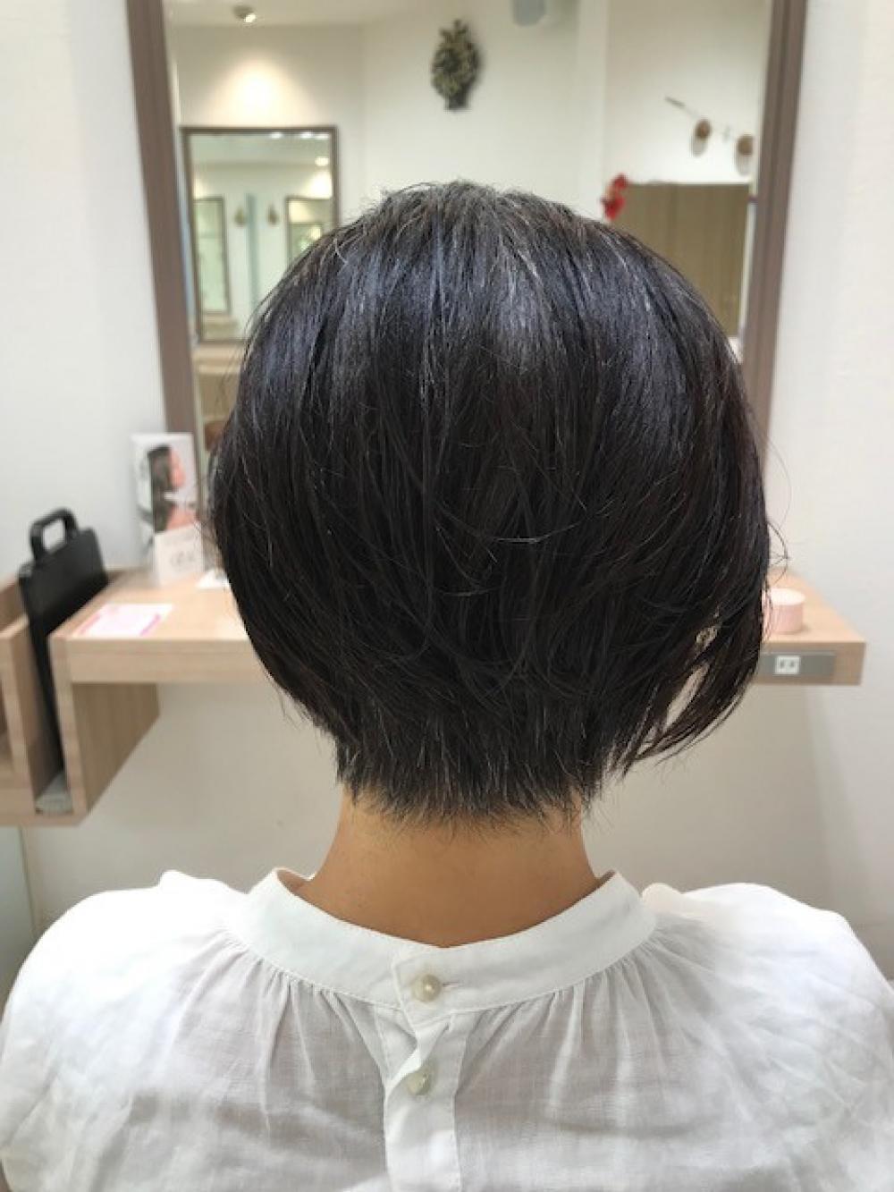 おくれ毛なし*しっかり耳掛けショート☆｜サブ写真③