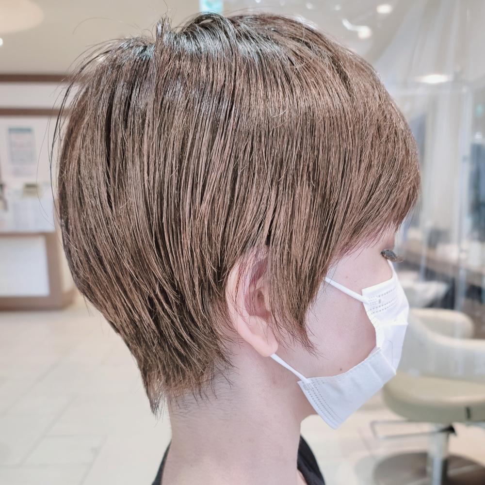 縮毛矯正×ベリーショート
