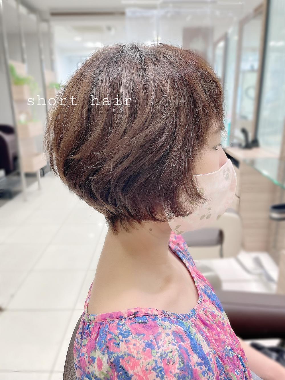 ★くせを活かしたまるみショート