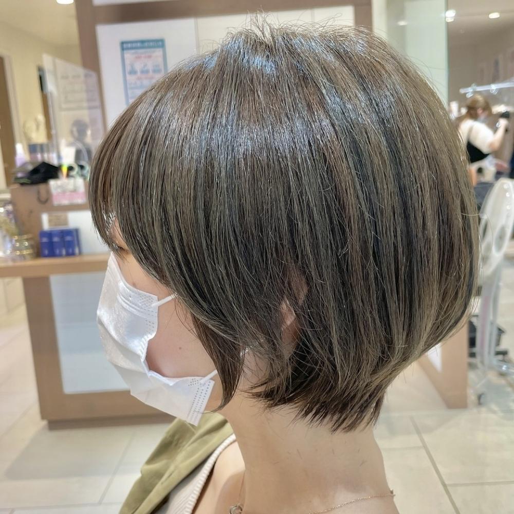 短すぎないショートボブ
