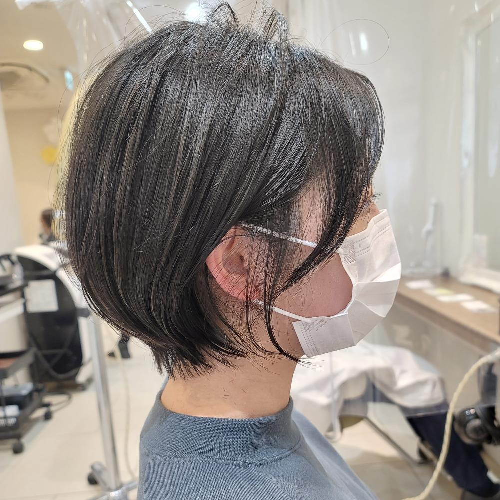 短すぎないショートボブ