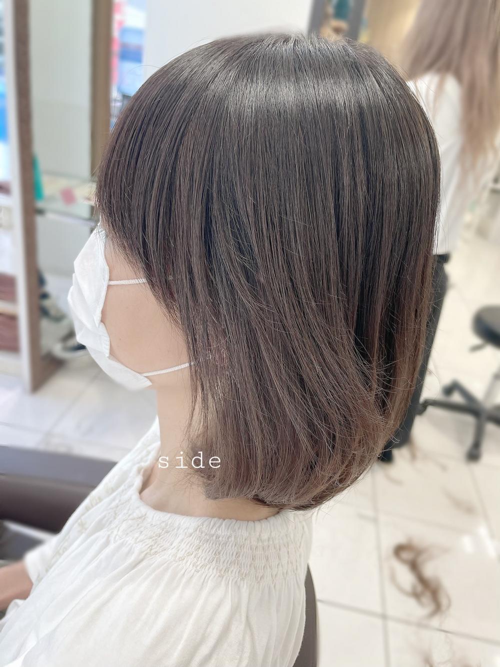 ★ 部分ストレートでナチュラルに整うコンパクトミディ｜サブ写真④
