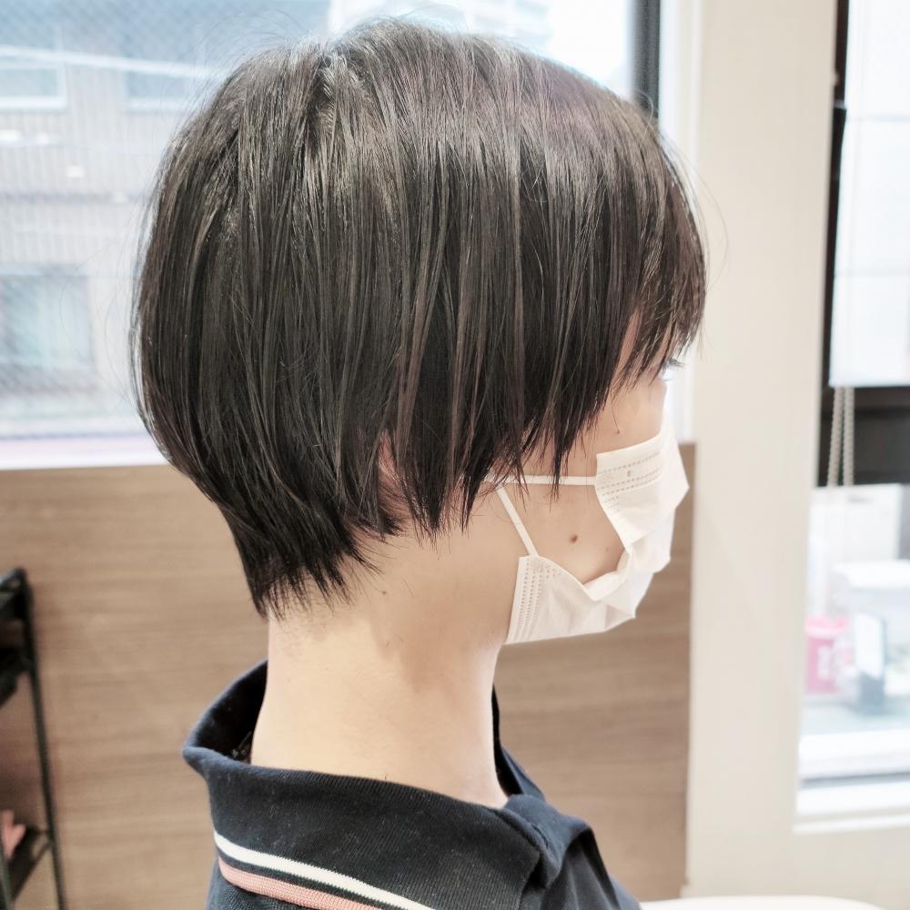 クール系マッシュショート