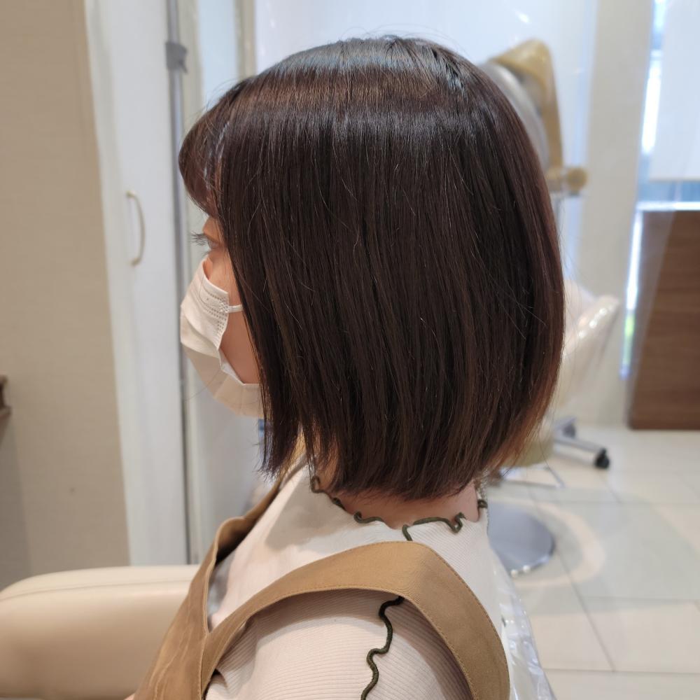 耳かけショートボブ｜サブ写真②