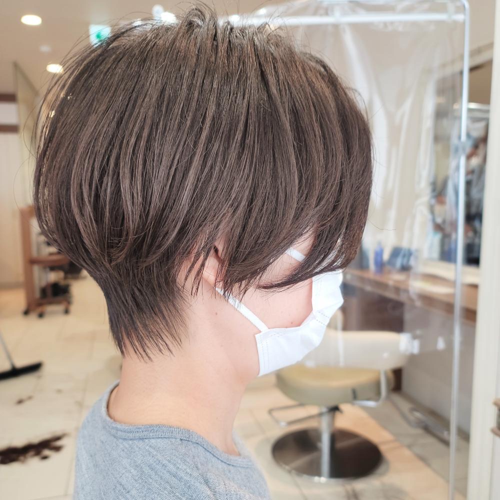 トップふんわりハンサムショート