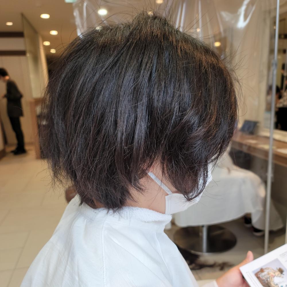 トップふんわりハンサムショート｜サブ写真②