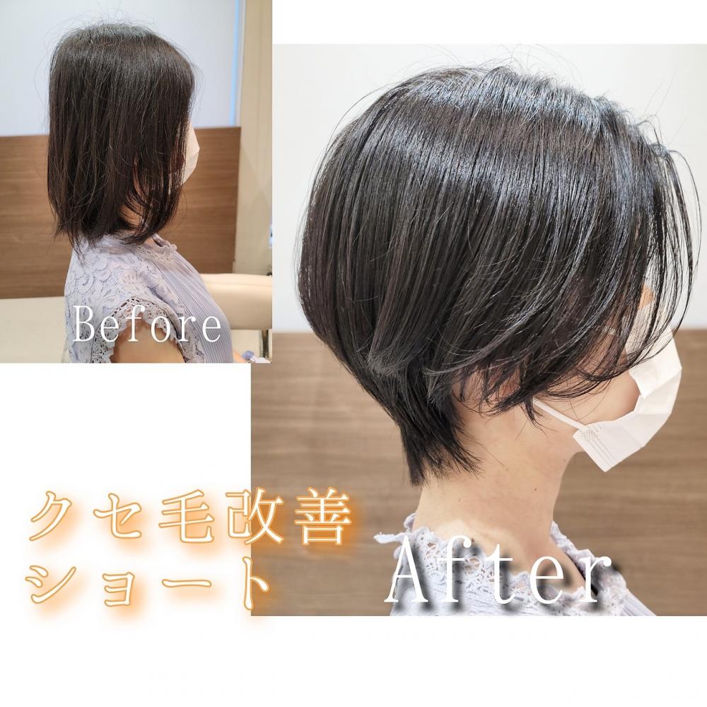 骨格矯正ハンサムショート